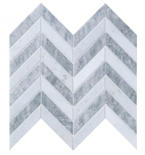 Ca Pietra Milan Silver Marble Mosaic